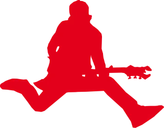 Riff Guitar Jump Stickdatei