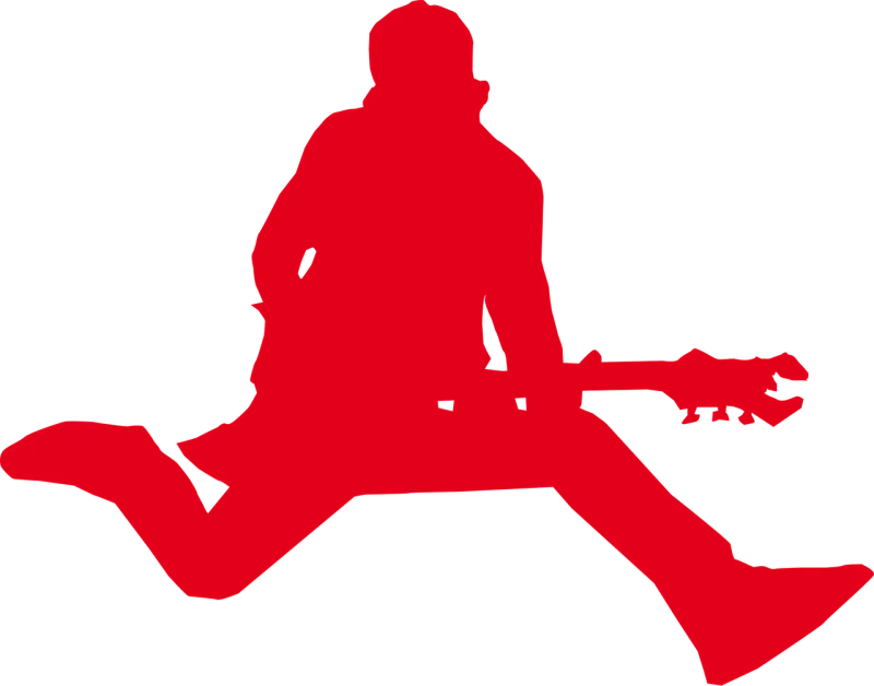 Riff Guitar Jump Stickdatei – Musik