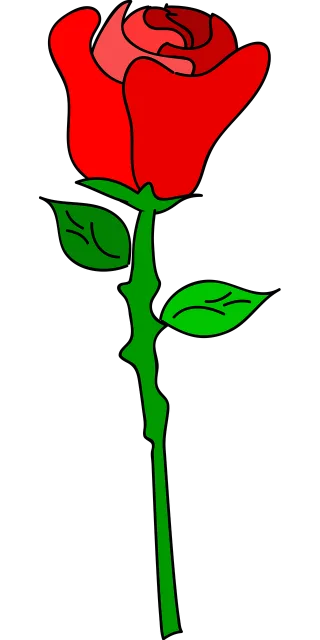Rose Flower Love Stickdatei