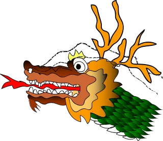 Firedrake Dragon Fire-drake Stickdatei