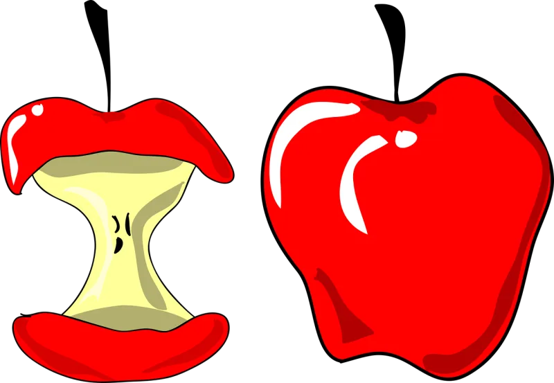 Apple Fruit Food Stickdatei – Essen & Trinken