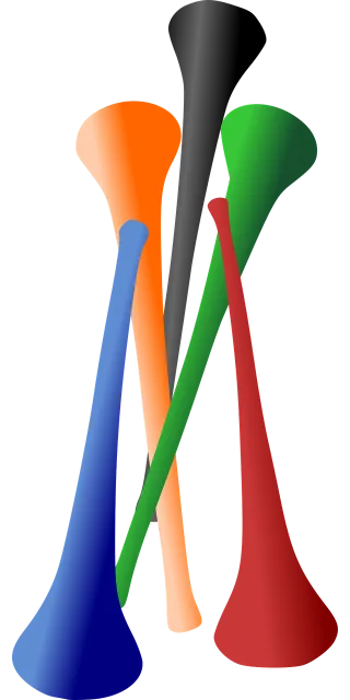 Vuvuzela Horn Lepatata mambu Stickdatei