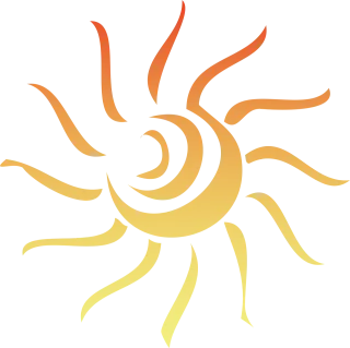 Sun Summer Abstract Stickdatei