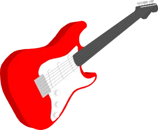 Rock Electric guitar Band Stickdatei
