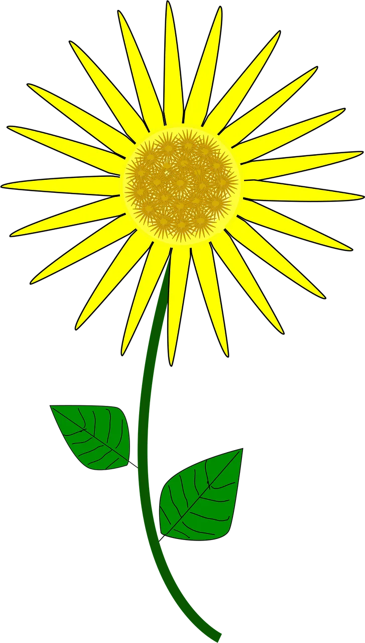 Sunflower Flower Flower wallpaper Stickdatei – Blumen