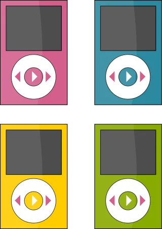 Ipod Apple Mp3 player Stickdatei