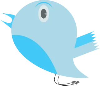 Tweet Twitter Bird Stickdatei