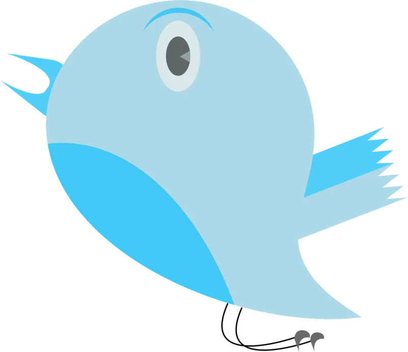 Tweet Twitter Bird Stickdatei – Tiere
