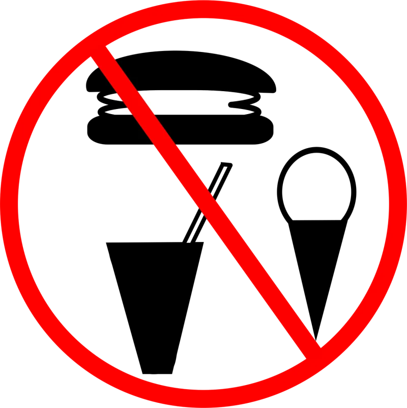 Banned Drinks Food Stickdatei – Essen & Trinken