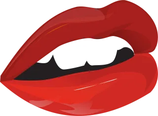 Lips Mouth Kiss Stickdatei