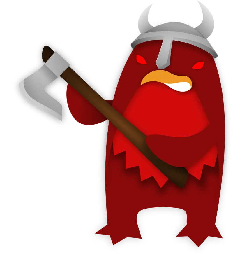 Viking Axe Penguin Stickdatei – Tiere
