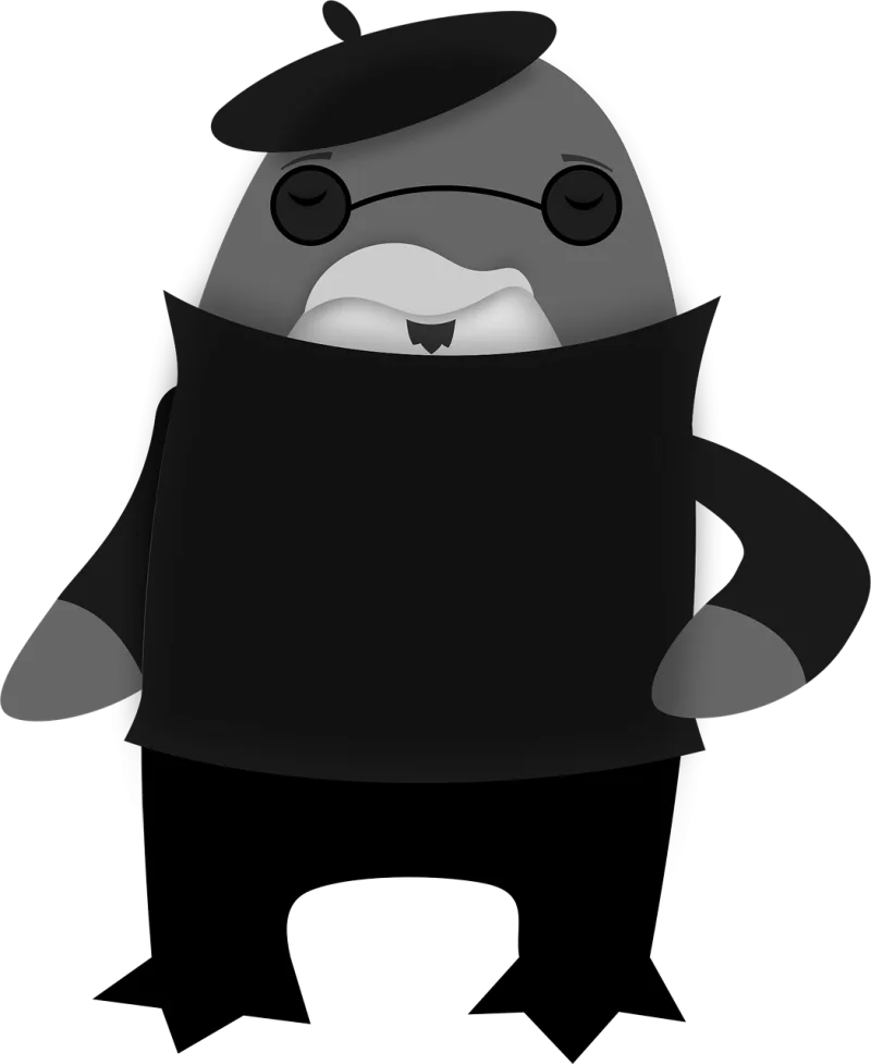 Tux Animal Nature Stickdatei – Tiere