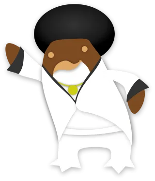 Funky Penguin Tux Stickdatei