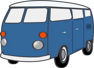Van Camping Automobile Stickdatei