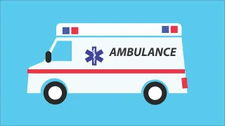 Ambulance Medical Vehicle Stickdatei
