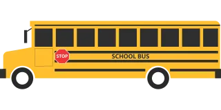 Schoolbus School Education Stickdatei