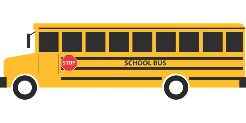 Schoolbus School Education Stickdatei – Fahrzeuge