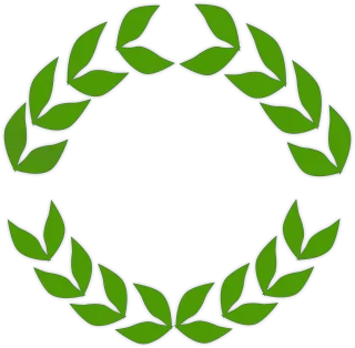 Laurel wreath Laurels Leaves Stickdatei