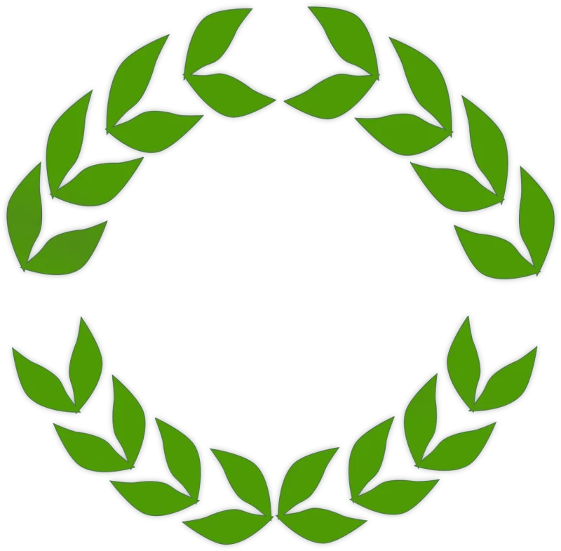 Laurel wreath Laurels Leaves Stickdatei – Weihnachten