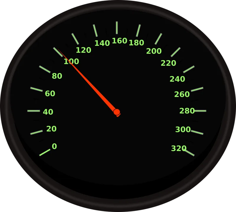 Speedometer Tachometer Automobile Stickdatei – Fahrzeuge