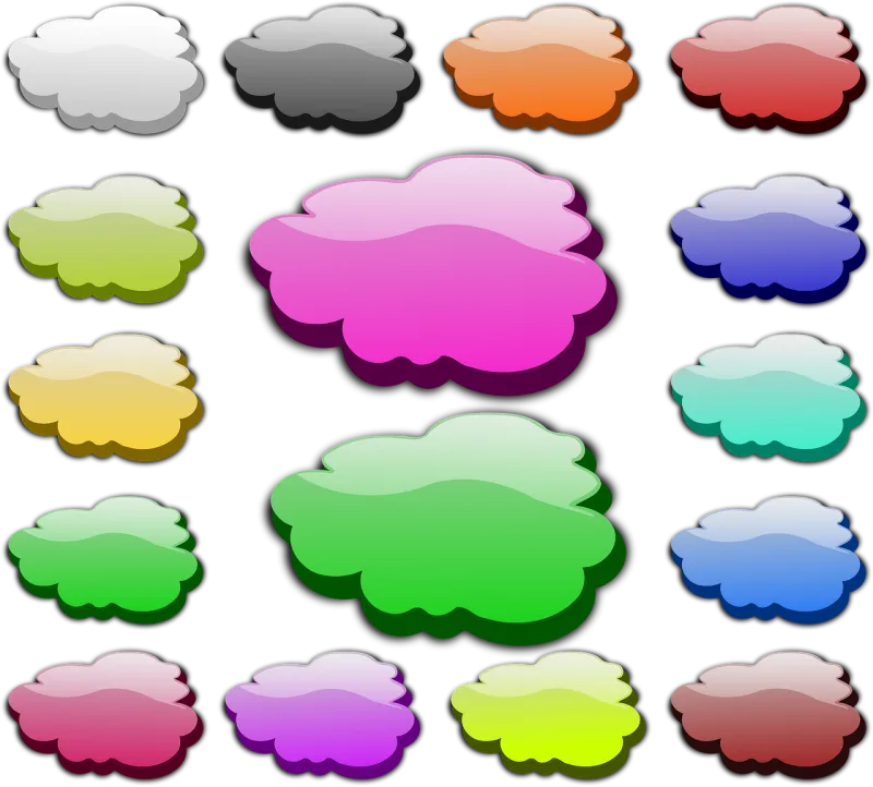Clouds Speech bubble Thinking Stickdatei – Kinder