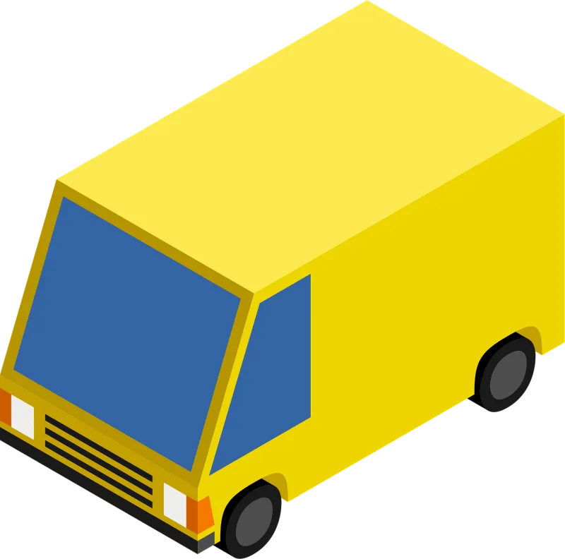 Truck Lorry Van Stickdatei – Fahrzeuge