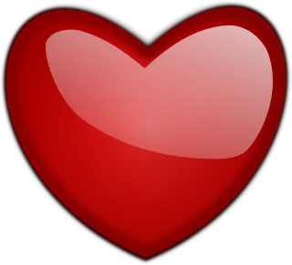Gloss Glossy Heart Stickdatei