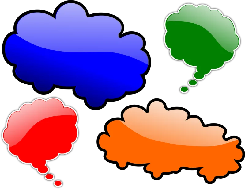 Thinking Comments Bubbles Stickdatei – Fahrzeuge