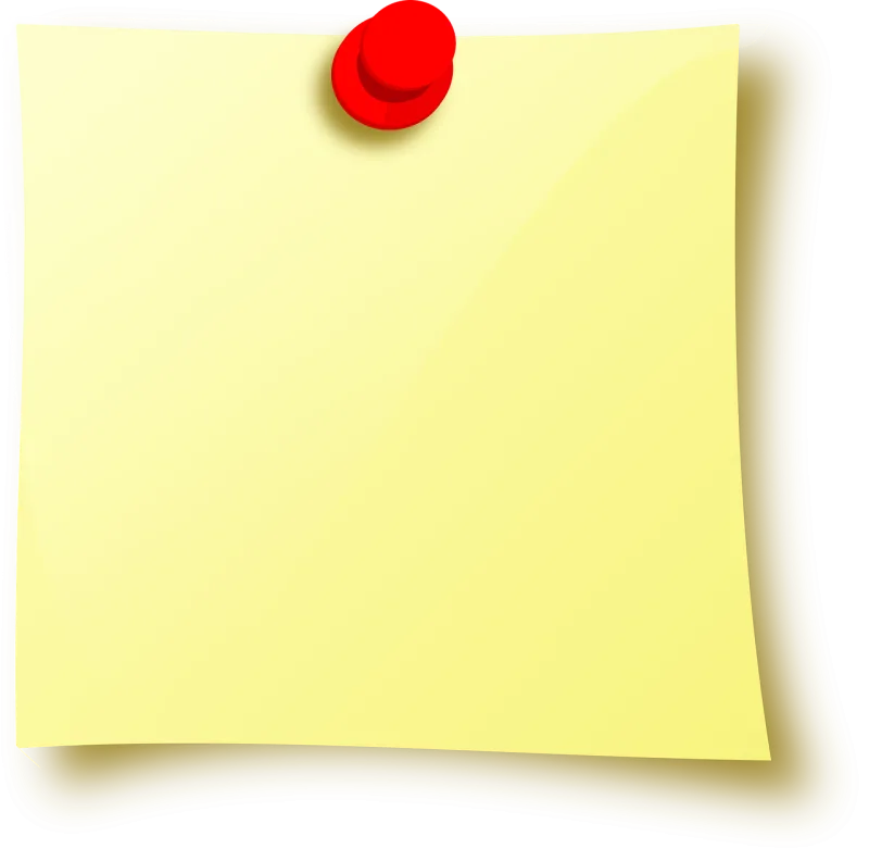 Sticky note Note Memo Stickdatei – Musik