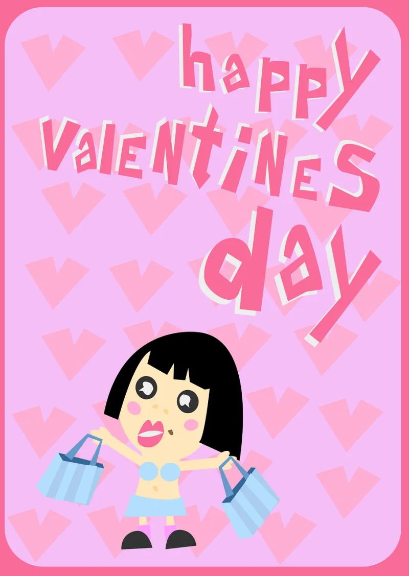 Gift certificate Valentine's day Love Stickdatei – Weihnachten