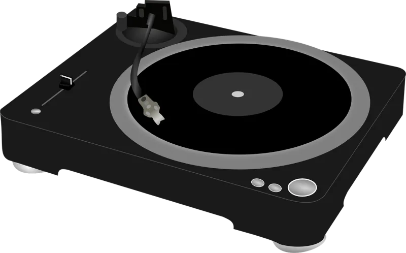 Record player Gramophone Turntable Stickdatei – Musik