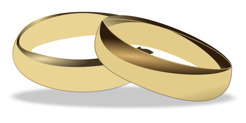 Wedding rings Wedding Marriage Stickdatei – Herzen & Liebe