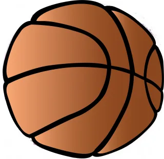 Basketball Ball Indoors Stickdatei