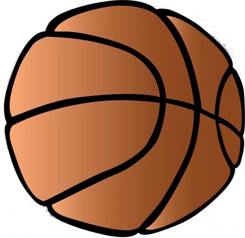 Basketball Ball Indoors Stickdatei – Sport