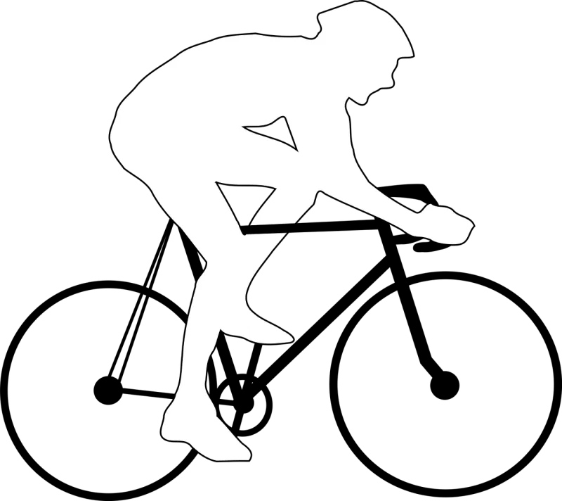 Racing bicycle Racing bike Racing cycle Stickdatei – Fahrzeuge