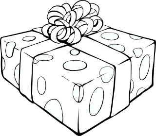 Gift Happy birthday Present Stickdatei