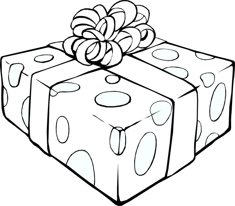 Gift Happy birthday Present Stickdatei – Weihnachten