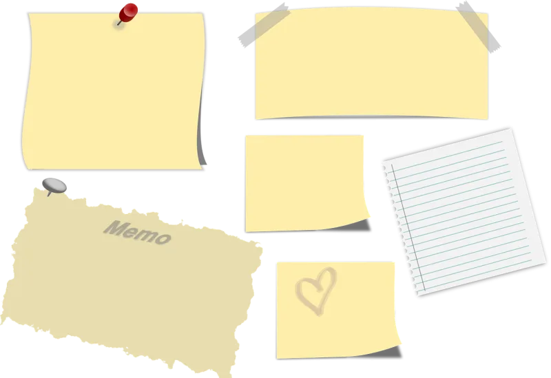 Memo Sticky note Note Stickdatei – Musik