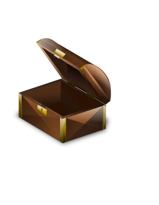 Chest Brown Wooden Stickdatei – Kinder