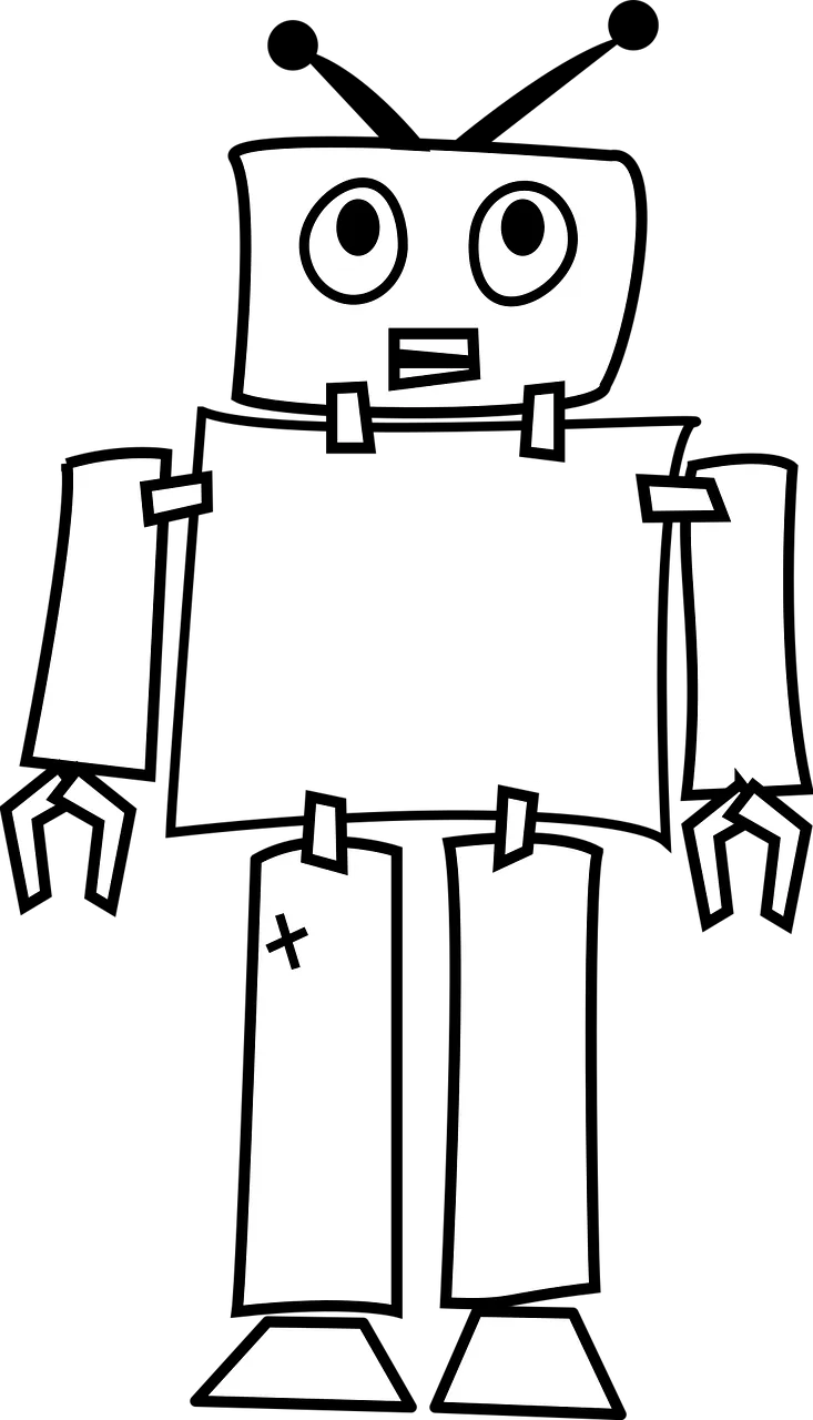 Android Robot Artificial intelligence Stickdatei – Kinder