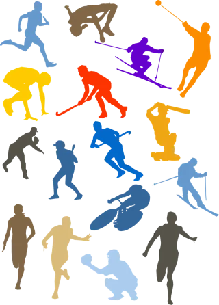 Baseball Bicycle Cricket Stickdatei