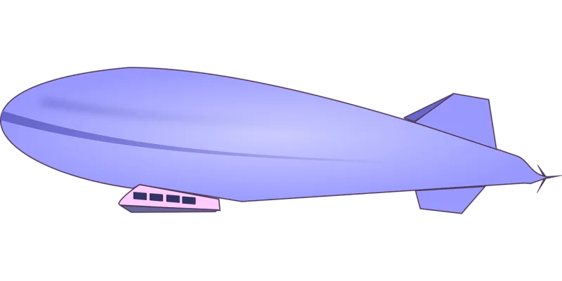 Zeppelin Airship Dirigible Stickdatei – Fahrzeuge