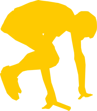 Running Sprinting Olympics Stickdatei