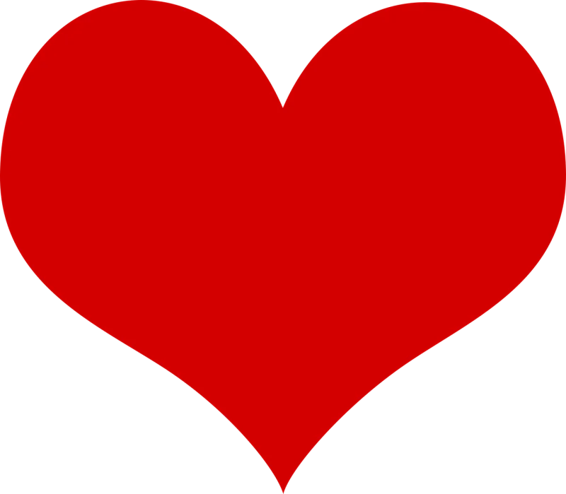 Hear Love Red Stickdatei – Herzen & Liebe