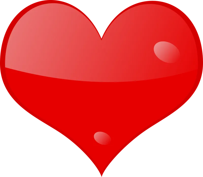 Hear Love Red Stickdatei – Herzen & Liebe