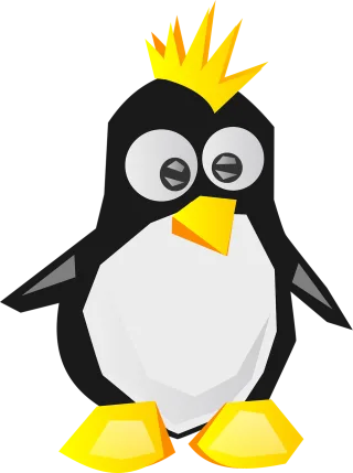 Tux Penguin Bird Stickdatei