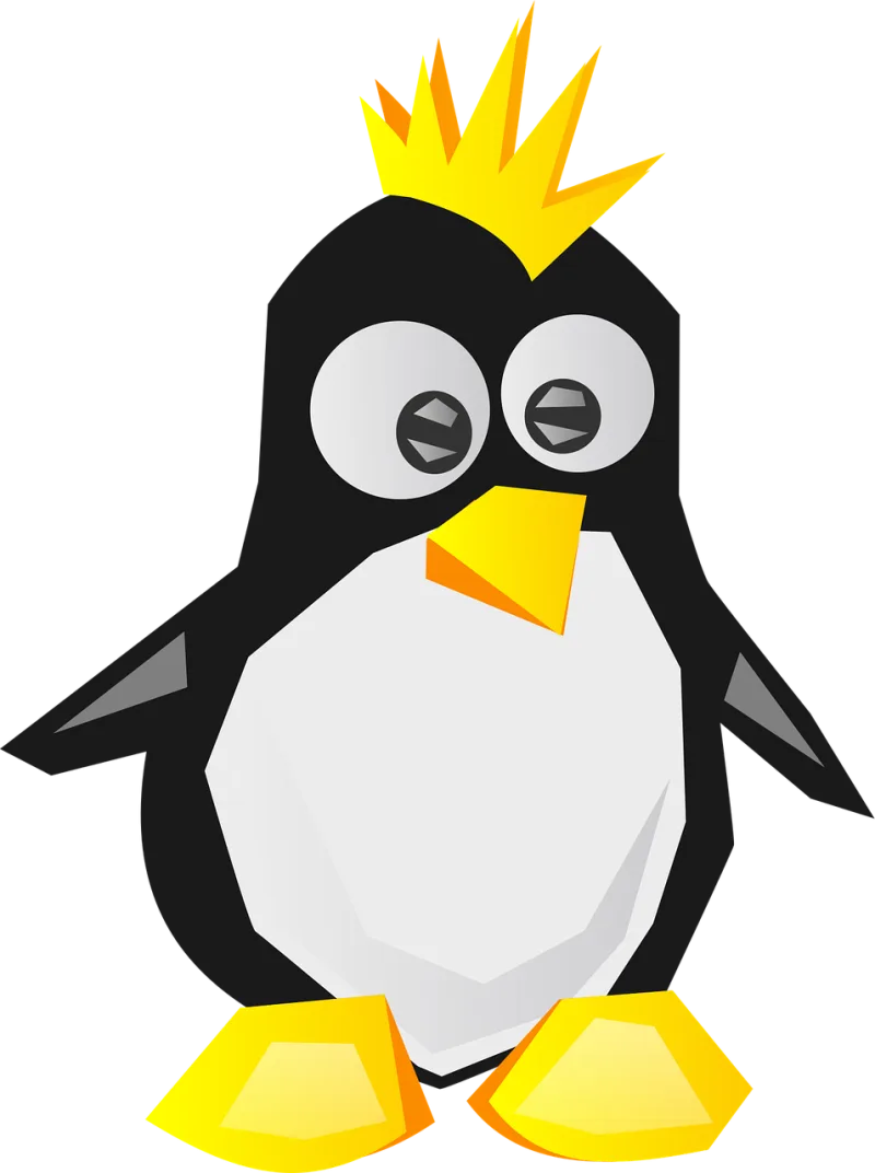 Tux Penguin Bird Stickdatei – Tiere