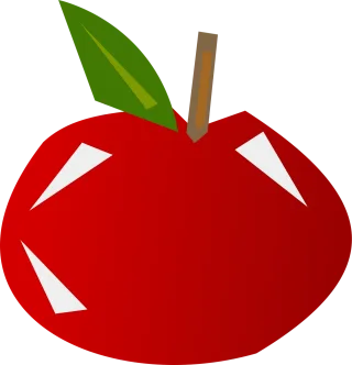 Apple Fruit Nature Stickdatei