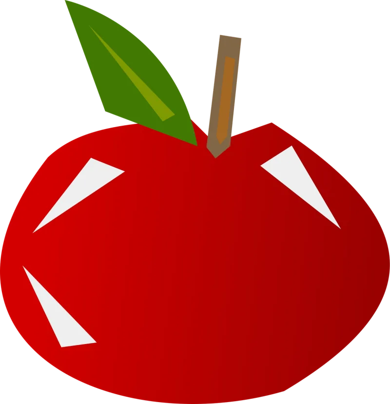 Apple Fruit Nature Stickdatei – Essen & Trinken