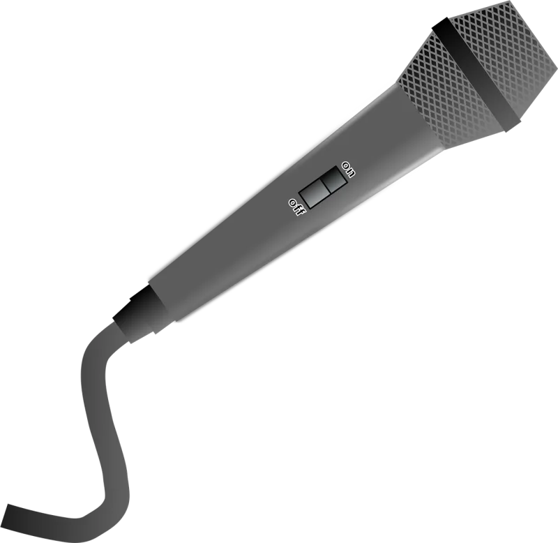 Microphone Mic Sound Stickdatei – Musik